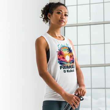 Aloha Style Ladies’ Tank Top Tank Top Pa'akai & Kukui S