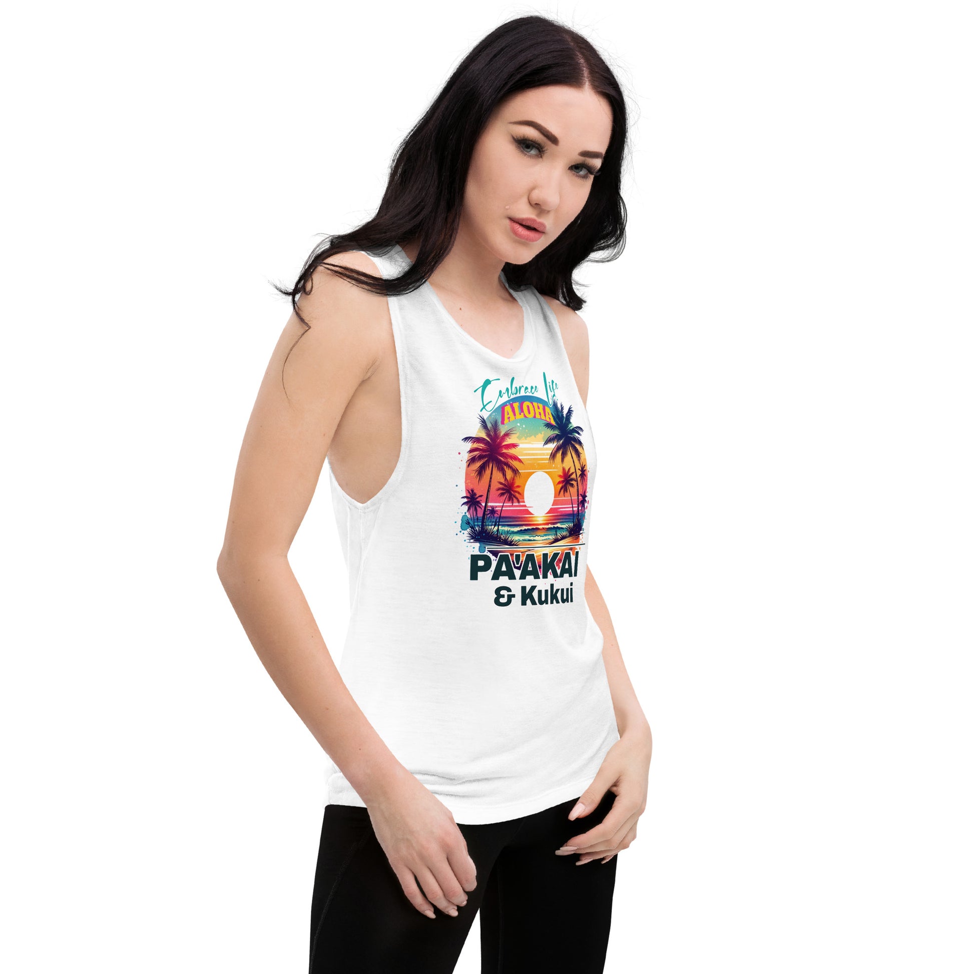 Aloha Style Ladies’ Tank Top Tank Top Pa'akai & Kukui