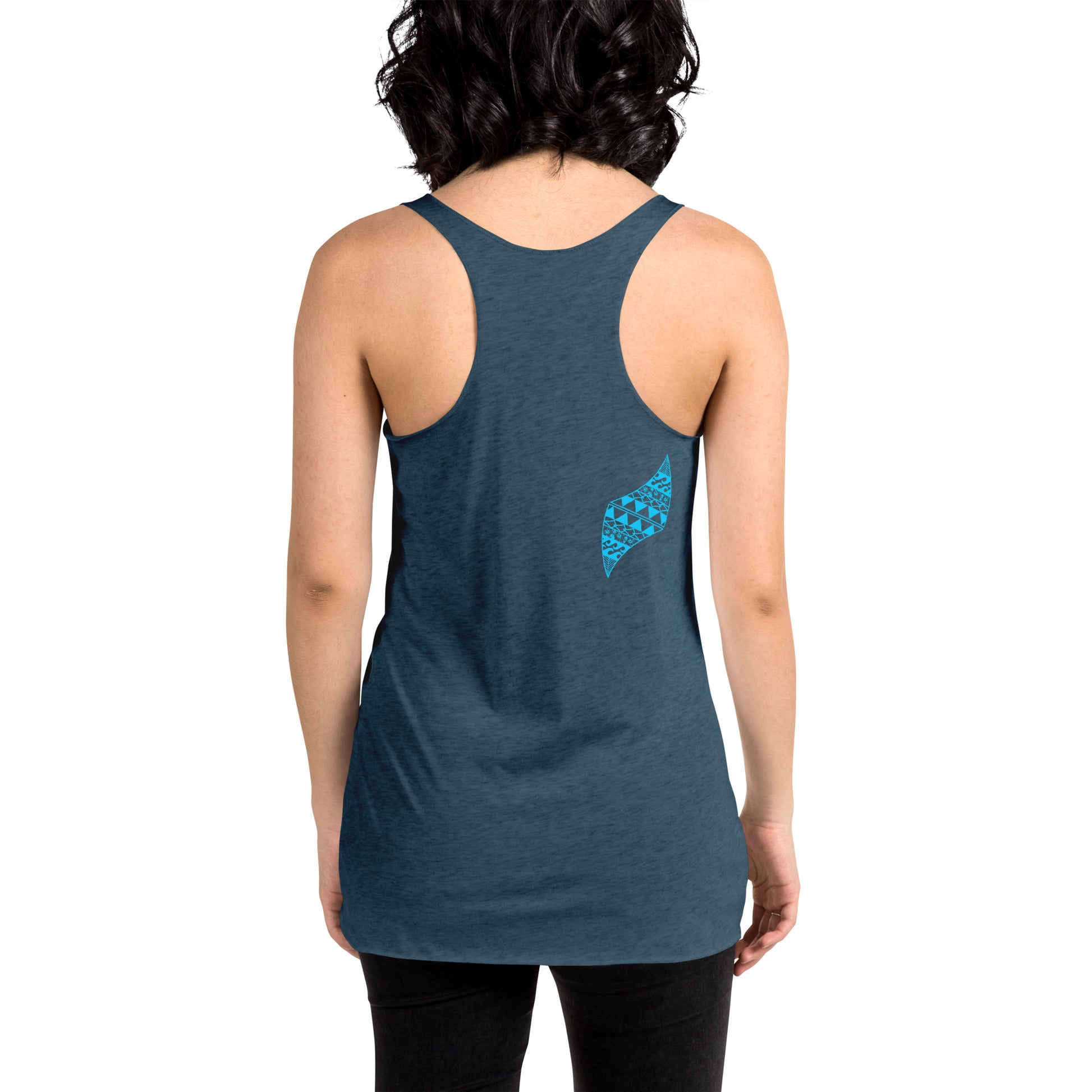 Women's Embrace Life Racerback Tank Tank Top Pa'akai & Kukui