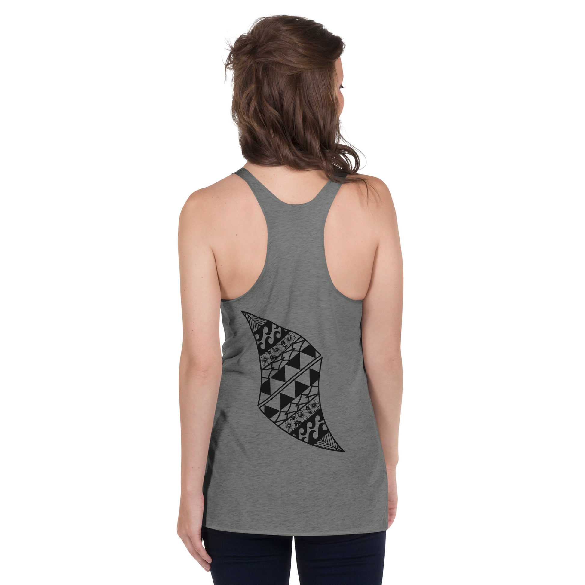 Aloha Vibes - Women's Racerback Tank Tank Top Pa'akai & Kukui