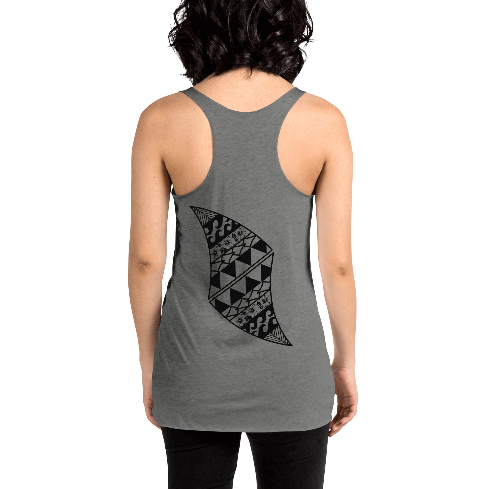 Aloha Vibes - Women's Racerback Tank Tank Top Pa'akai & Kukui