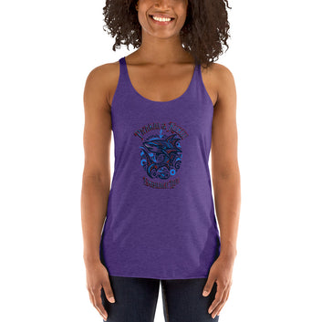 Tribal Shark Women's Racerback Tank