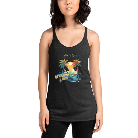 Ke Ola Kahakai - Women's Racerback Tank Top