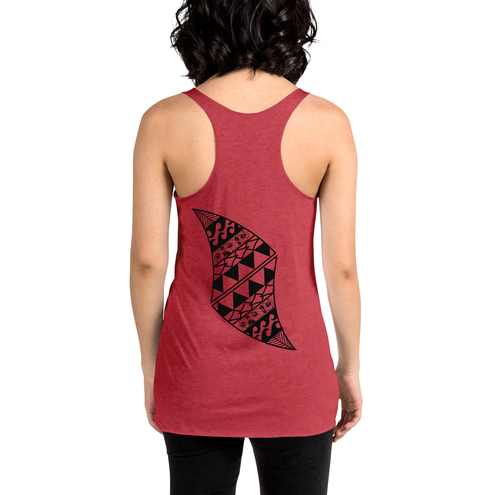 Aloha Vibes - Women's Racerback Tank Tank Top Pa'akai & Kukui