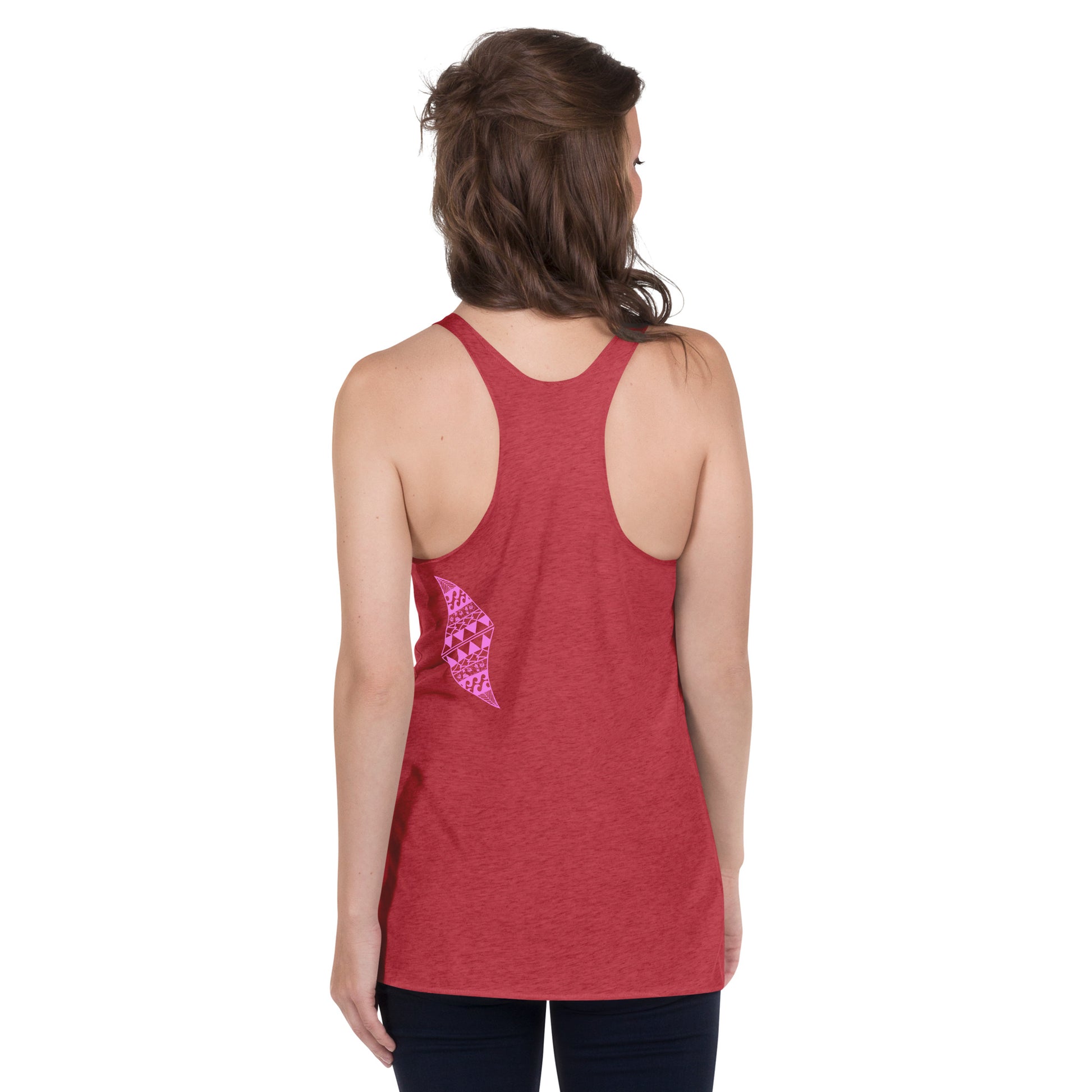 Ho'ōla (To Give Life, To Heal, To Rivive) - Women's Racerback Tank Tank Top Pa'akai & Kukui