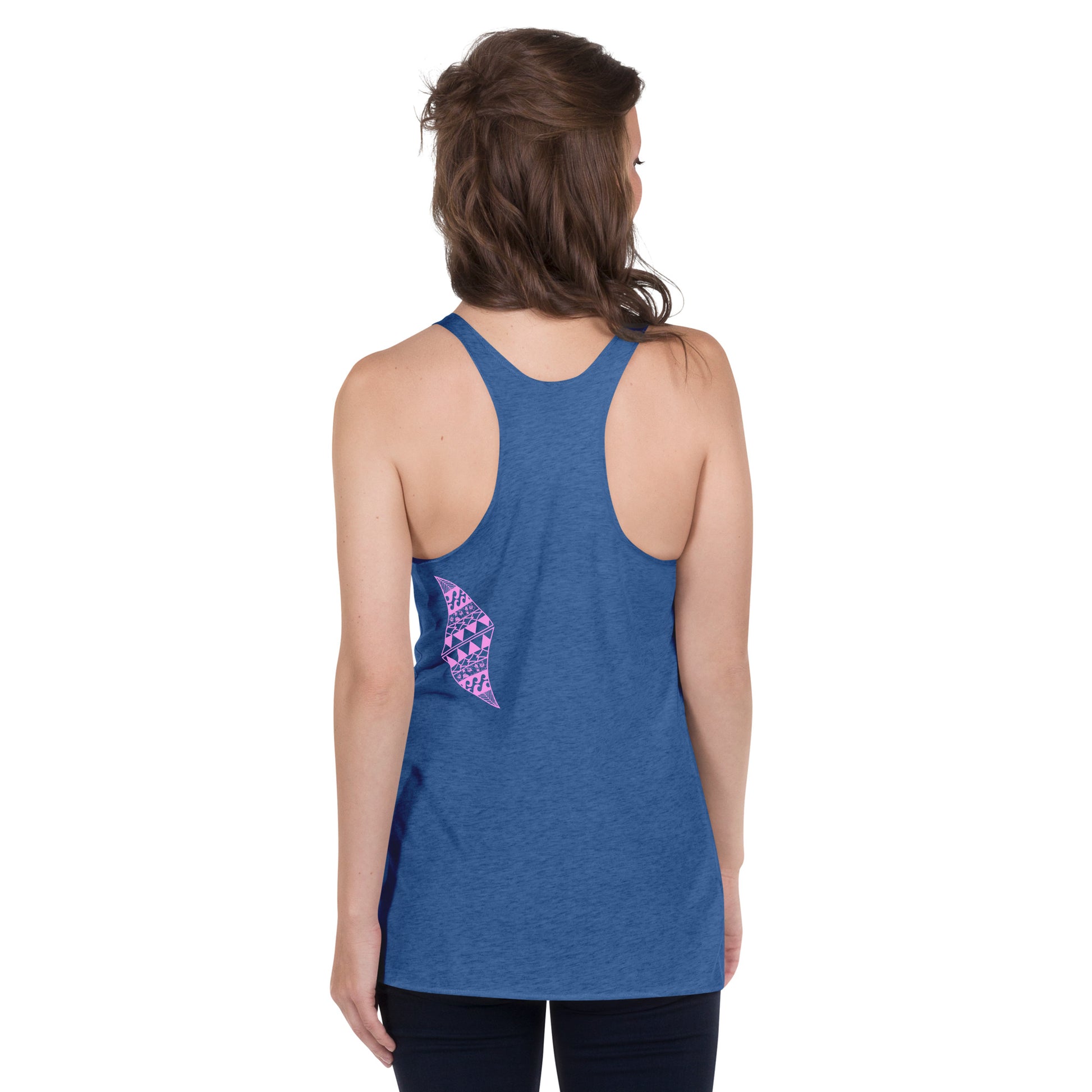 Ho'ōla (To Give Life, To Heal, To Rivive) - Women's Racerback Tank Tank Top Pa'akai & Kukui