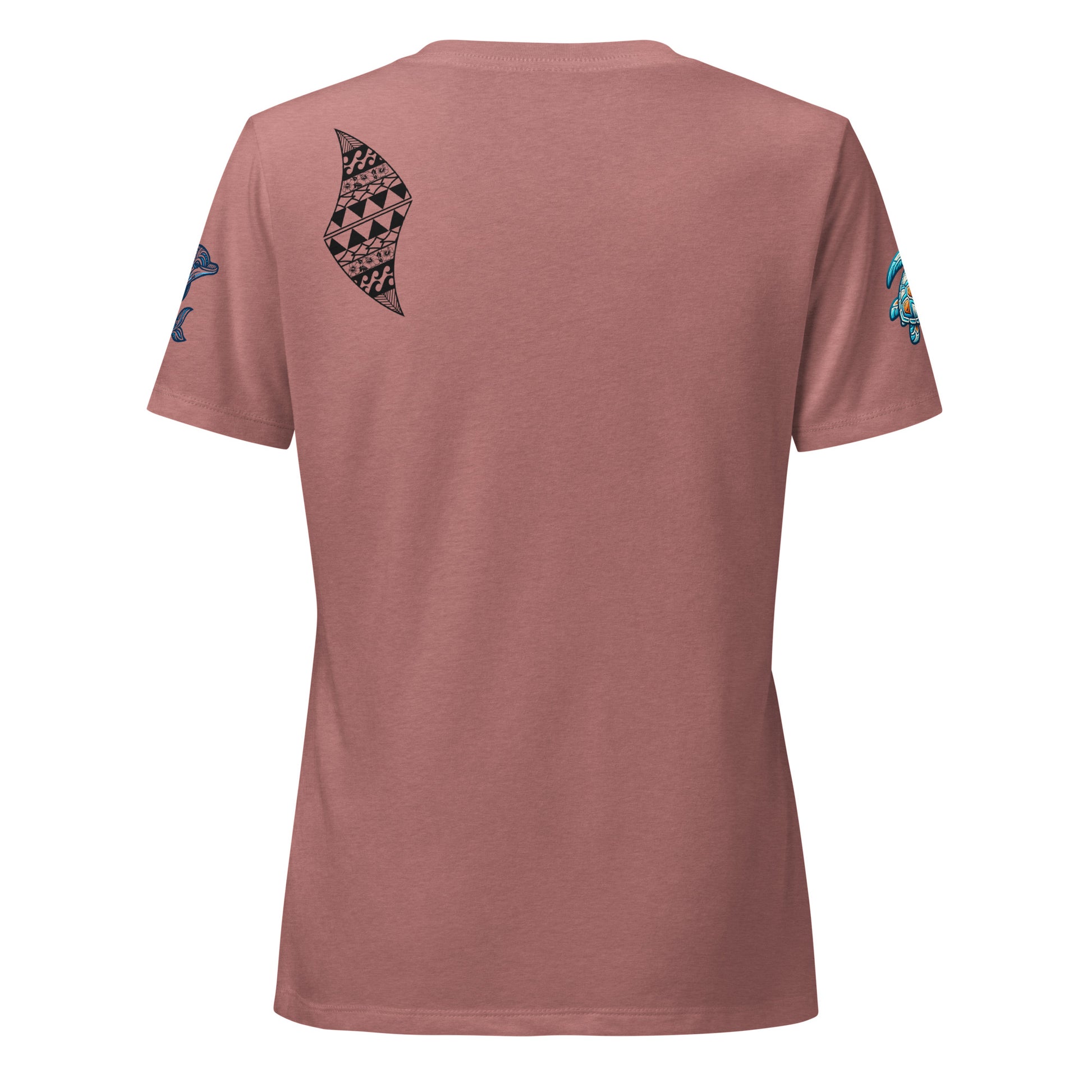 Aloha Vibes - Women’s relaxed v-neck t-shirt V-Neck T-shirt Pa'akai & Kukui