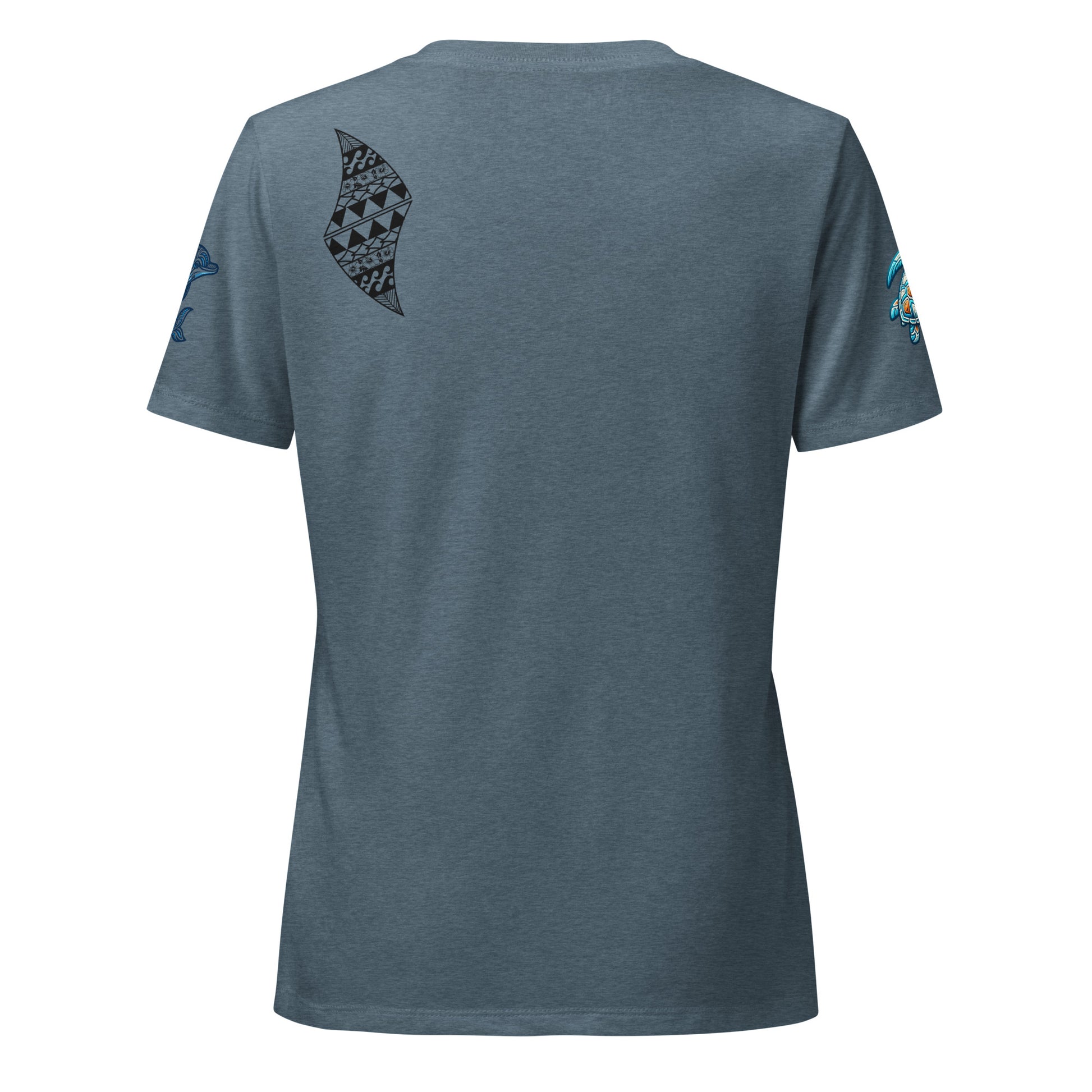 Aloha Vibes - Women’s relaxed v-neck t-shirt V-Neck T-shirt Pa'akai & Kukui