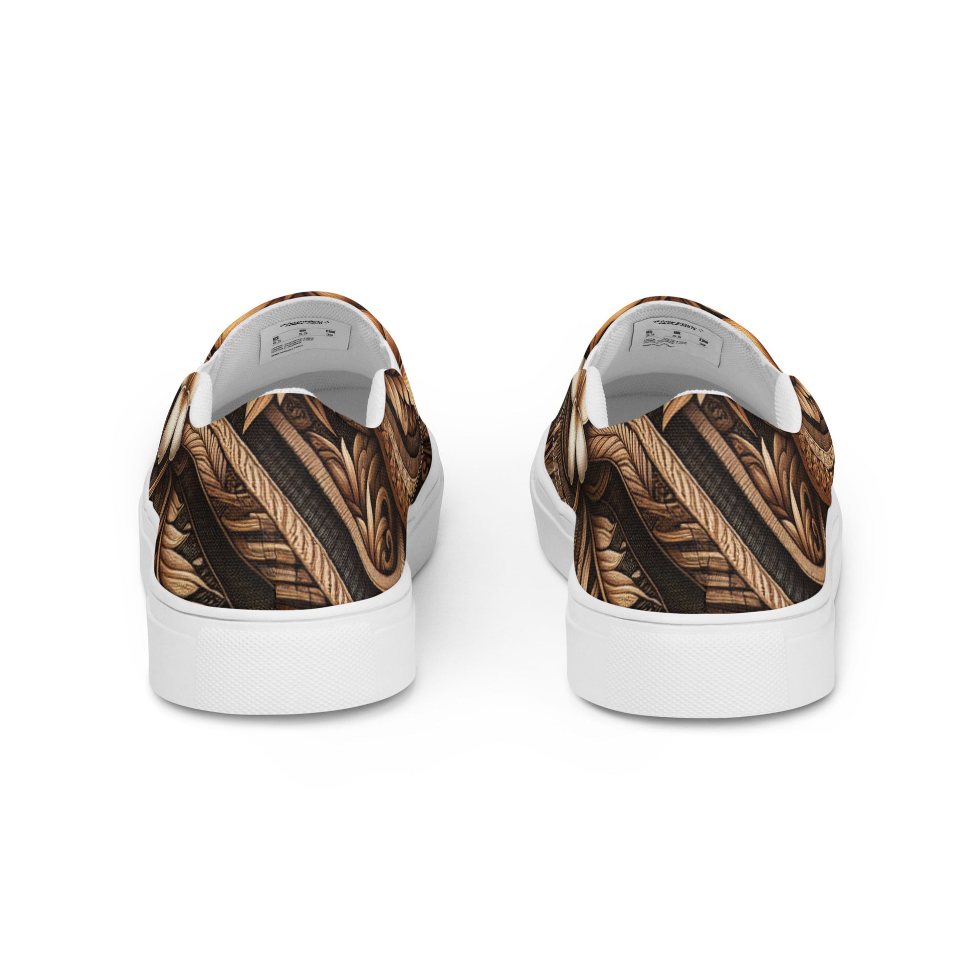 Lū'au 'Ohana Women’s slip-on canvas shoes Women's Slip on canvas shoes Pa'akai & Kukui