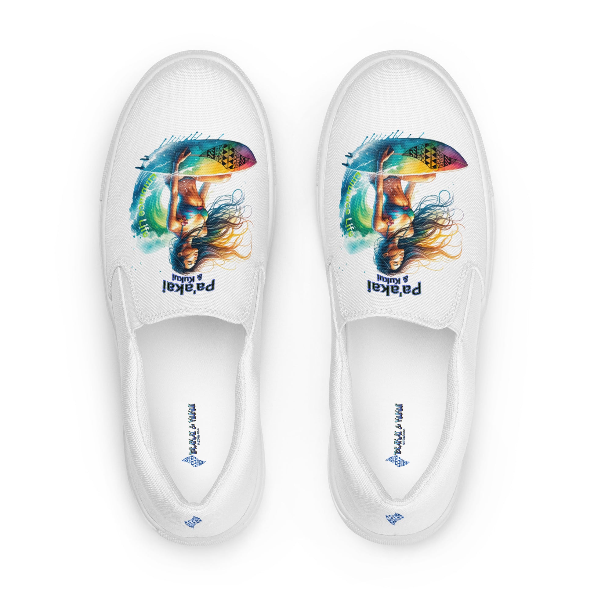 Embrace Life Women’s slip-on canvas shoes Women's Slip on canvas shoes Pa'akai & Kukui