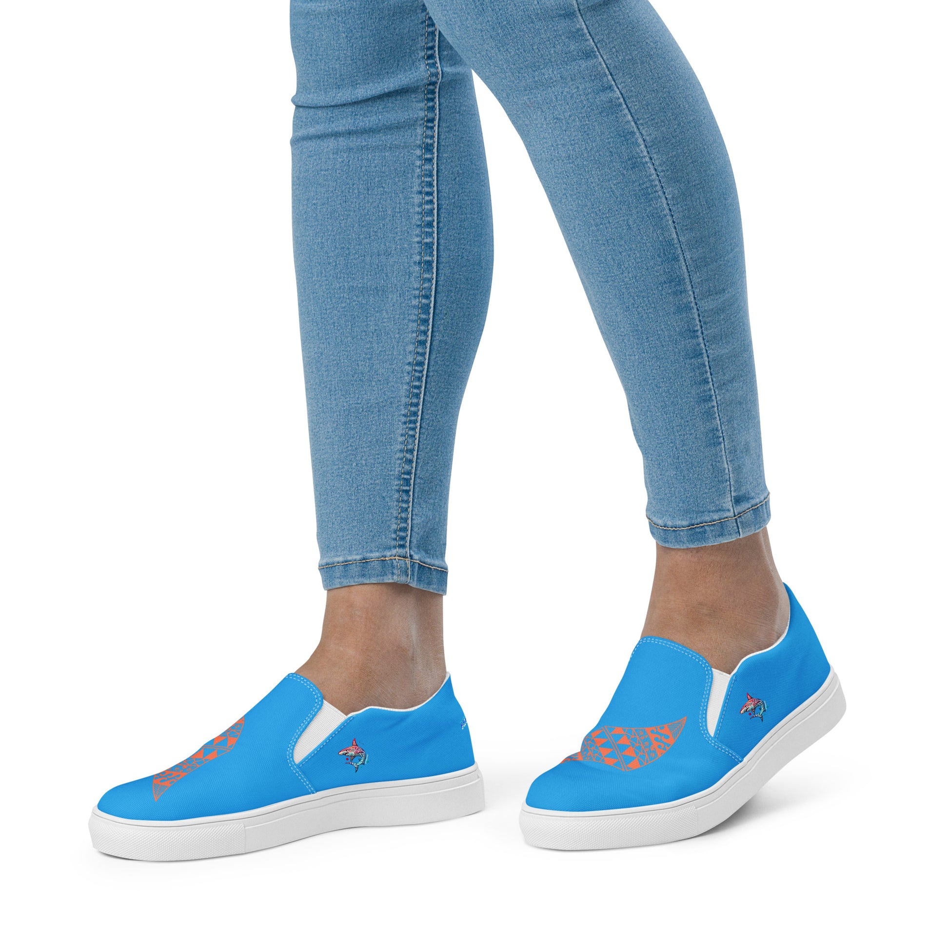Pa'akai & Kukui Logo - Women’s slip-on canvas shoes Women's Slip on canvas shoes Pa'akai & Kukui