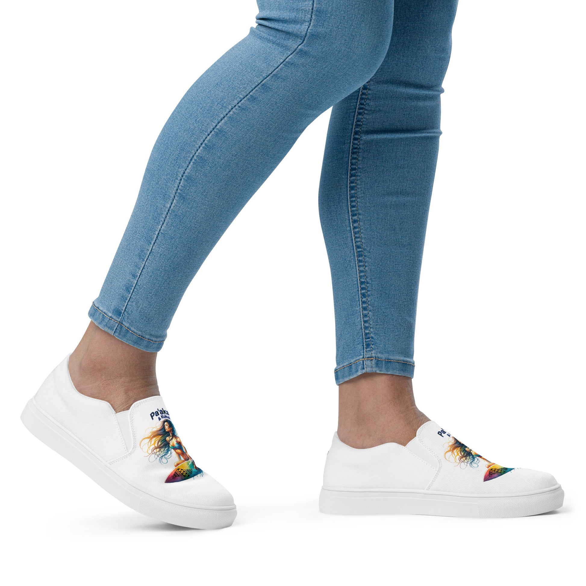 Embrace Life Women’s slip-on canvas shoes Women's Slip on canvas shoes Pa'akai & Kukui