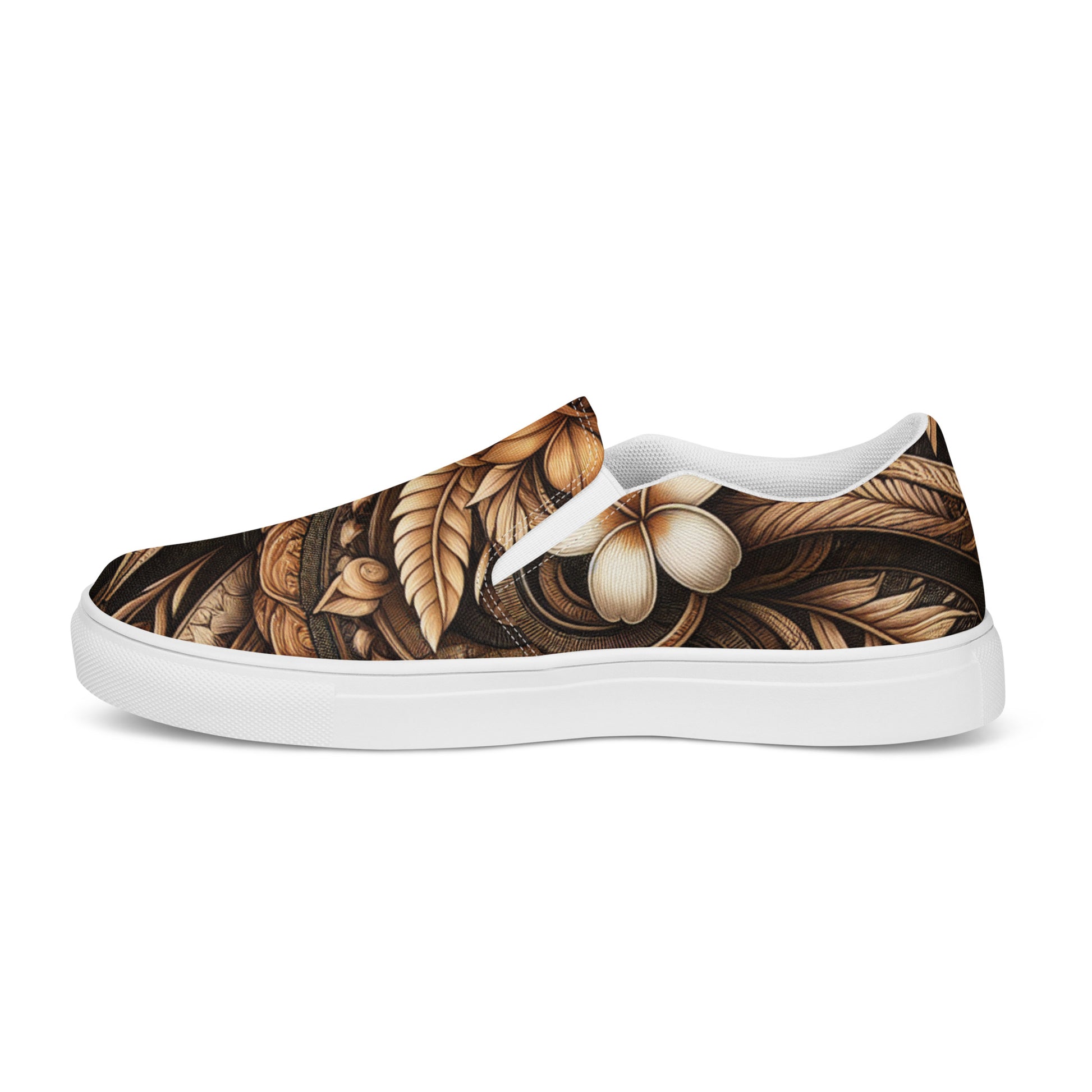 Lū'au 'Ohana Women’s slip-on canvas shoes Women's Slip on canvas shoes Pa'akai & Kukui