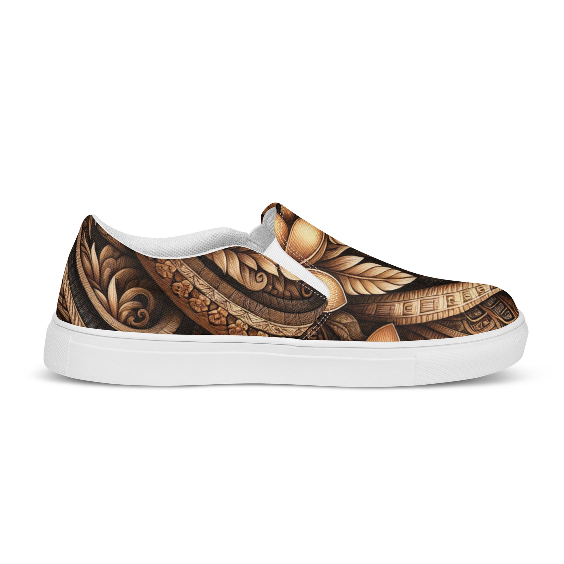 Lū'au 'Ohana Women’s slip-on canvas shoes Women's Slip on canvas shoes Pa'akai & Kukui