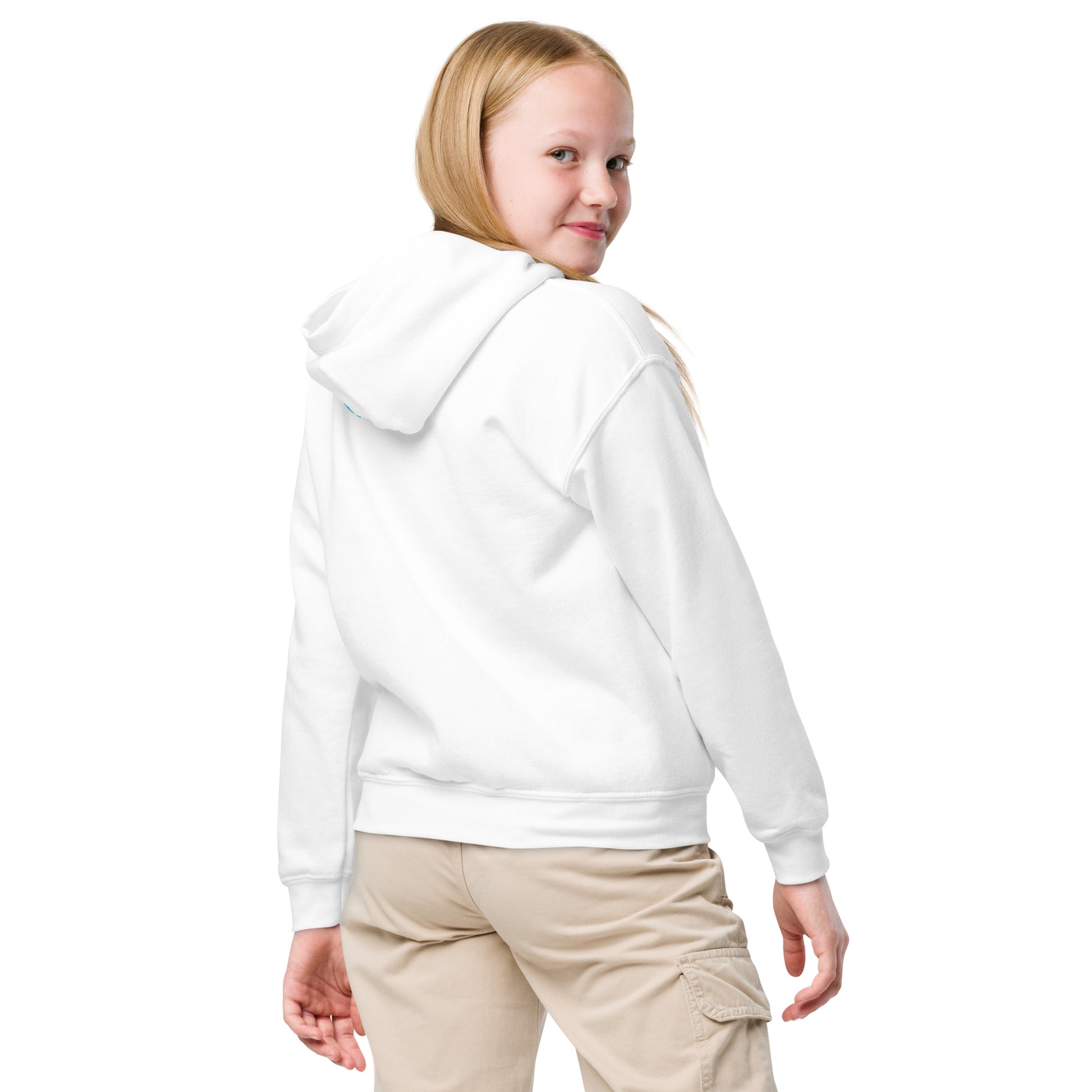 Tribal Shark Youth heavy blend hoodie Youth Pullover Hoodie Pa'akai & Kukui