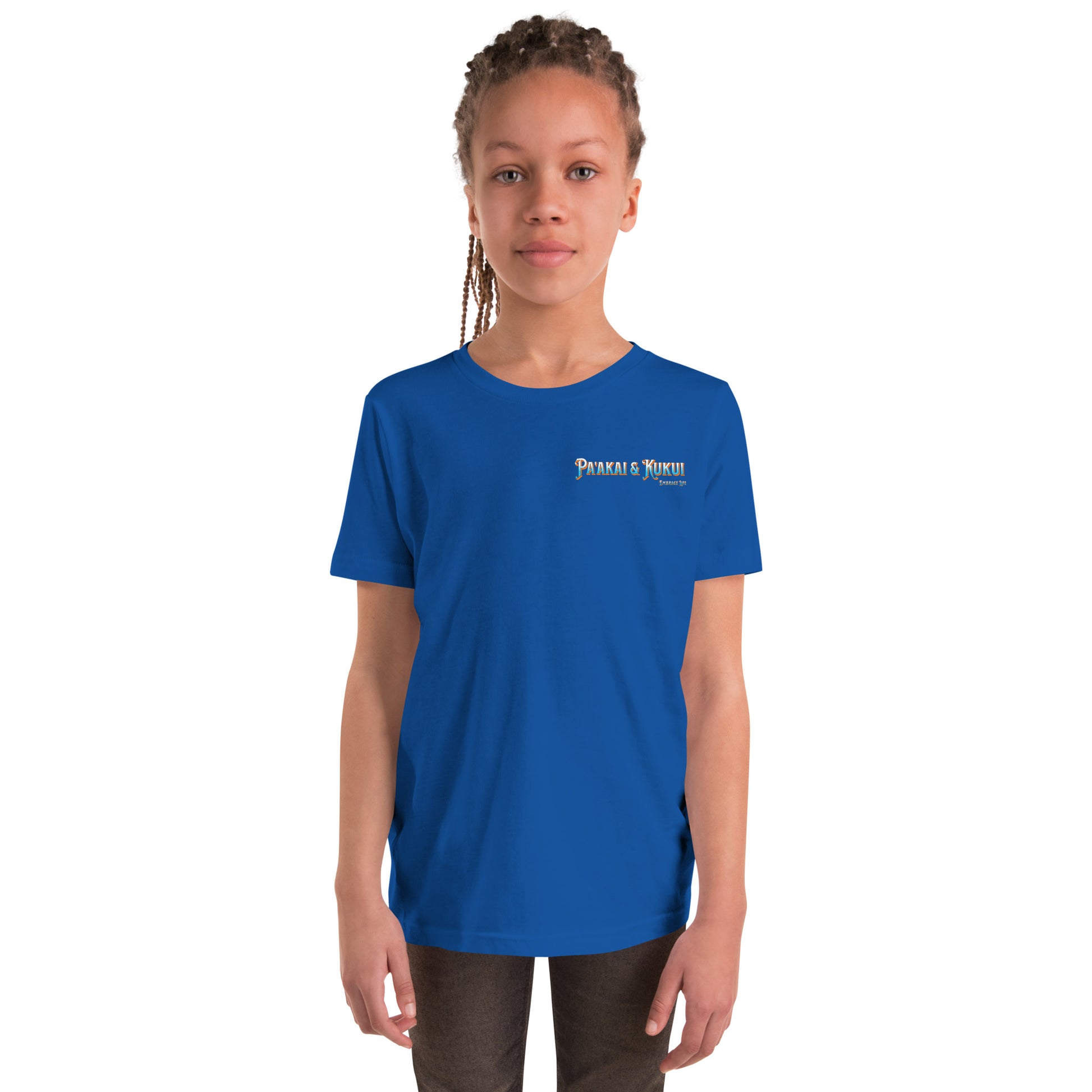 Tribal Sea Turtle - Youth Short Sleeve T-Shirt T-shirt Pa'akai & Kukui